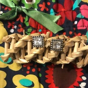 Brighton princess cut studs